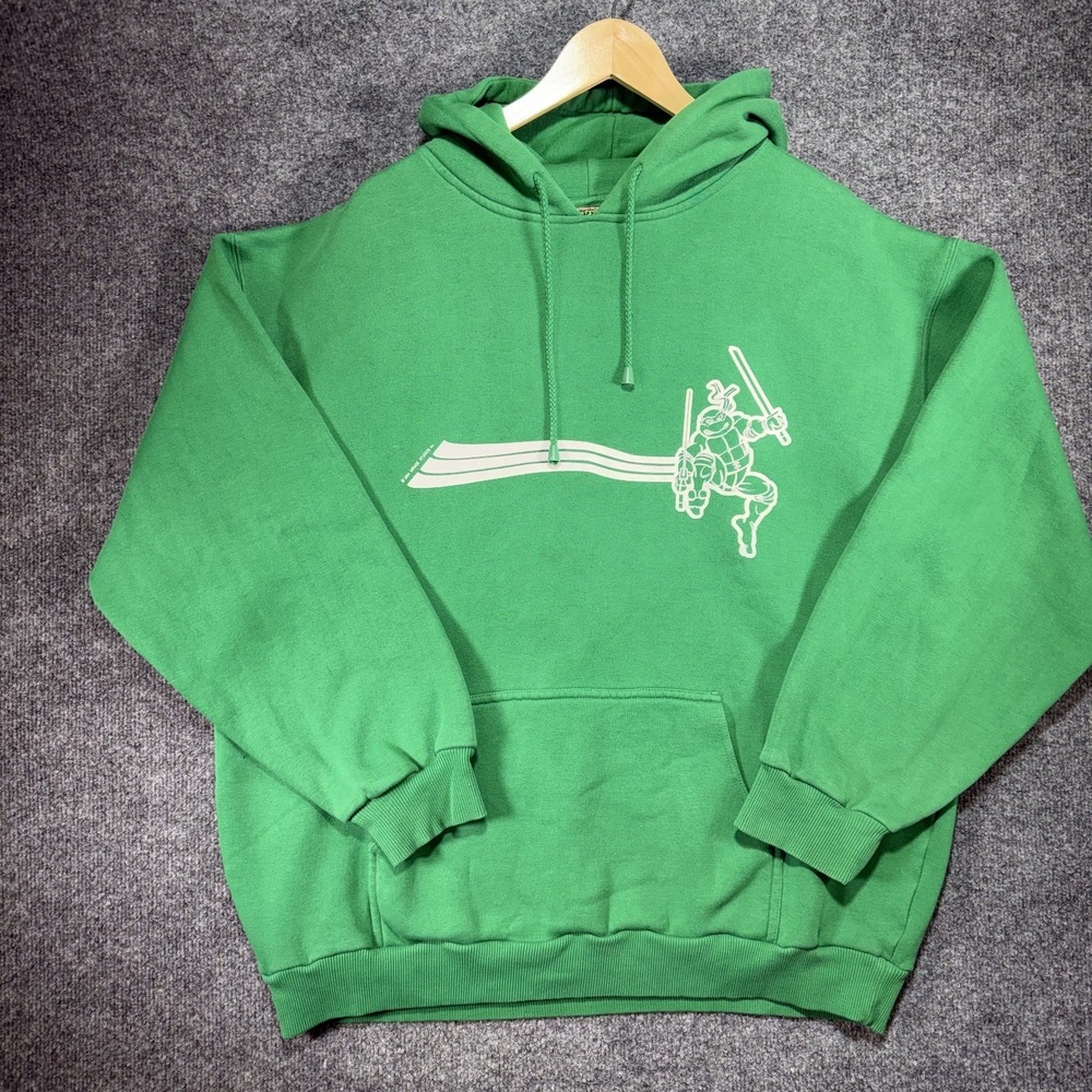Teenage Mutant Ninja Turtles Leonardo Hoodie Mans 2XL Vintage Y2K Mirage Studios